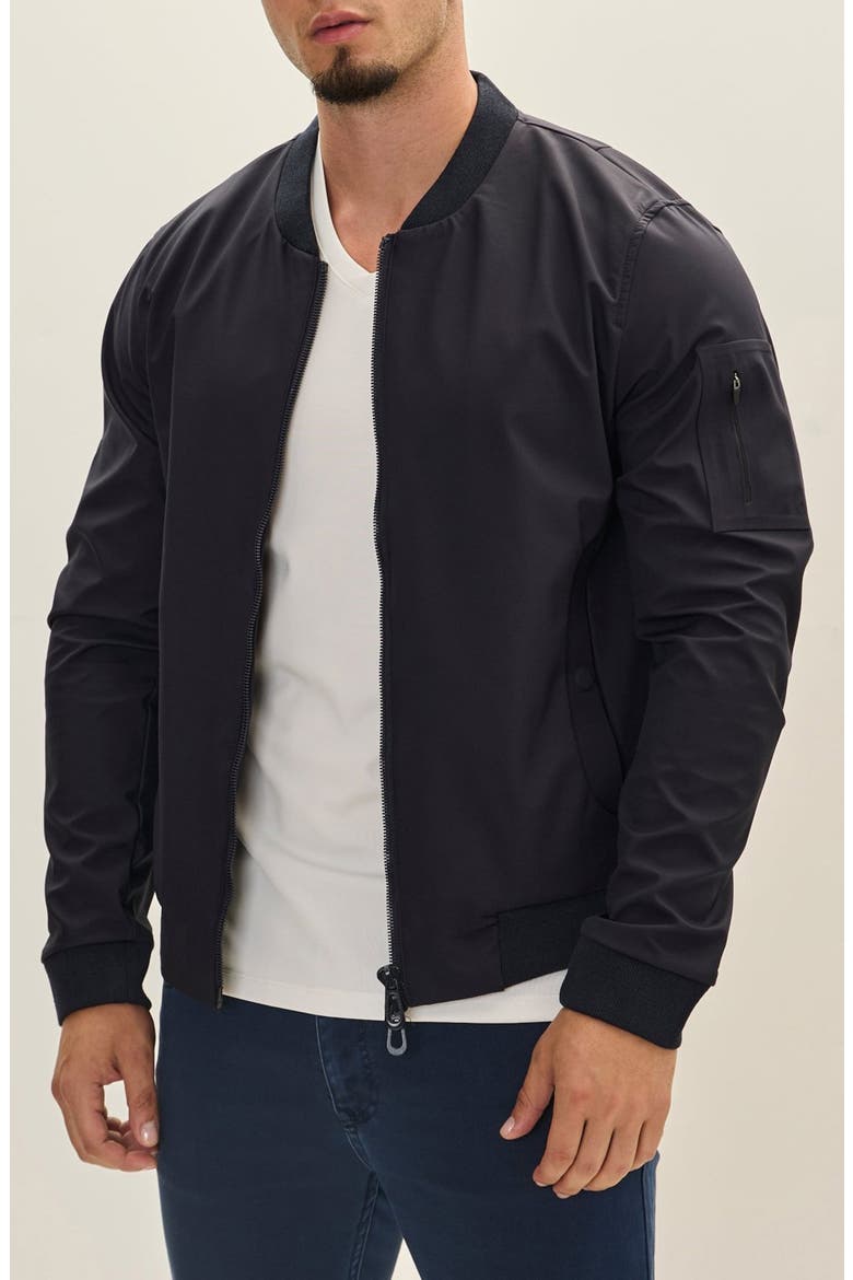 Bomber Jacket, Main, color, NAVY