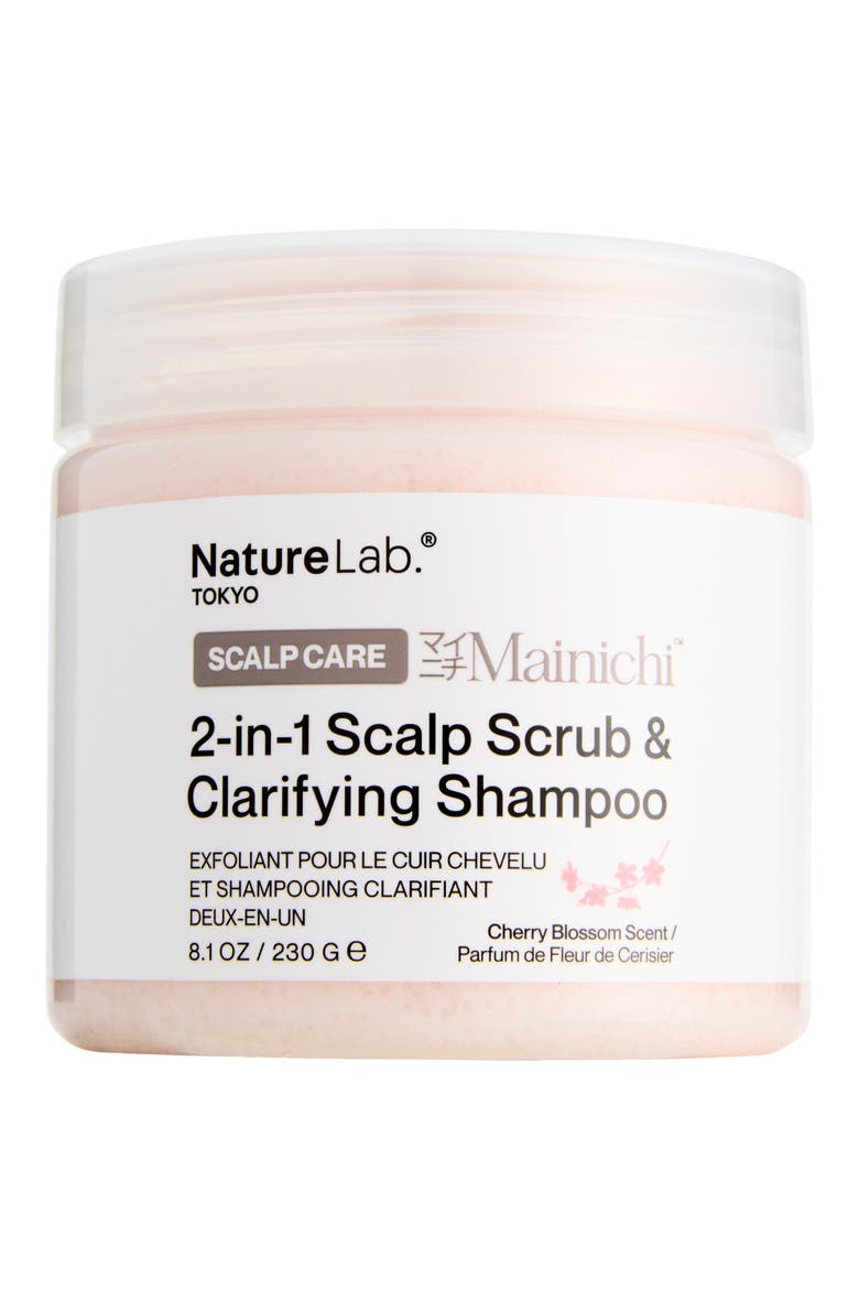 Perfect Clean 2-in-1 Scalp Scrub & Clarifying Shampoo, Main, color, SAKURA