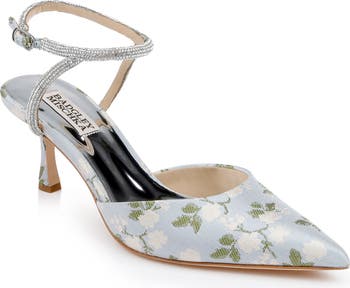 Badgley Mischka Collection Autumn Pointed Toe Ankle Strap Pump