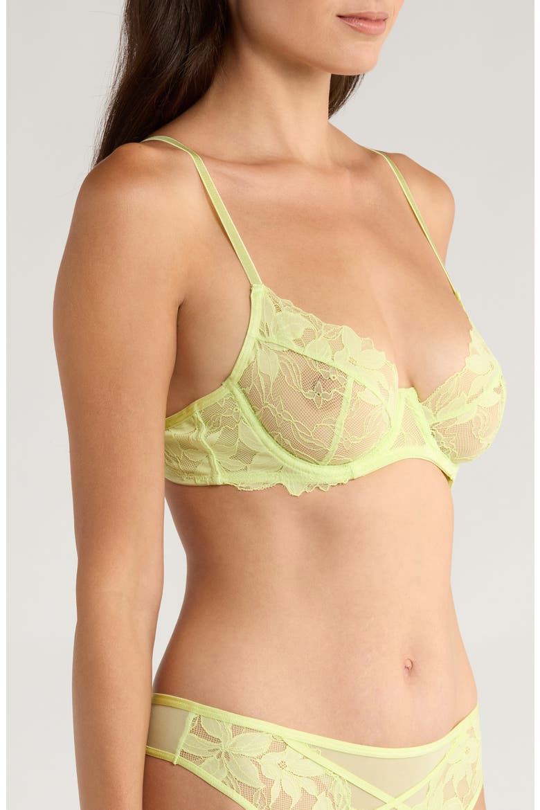 Ingrid Lace Underwire Bra, Alternate, color, SHADOW LIME
