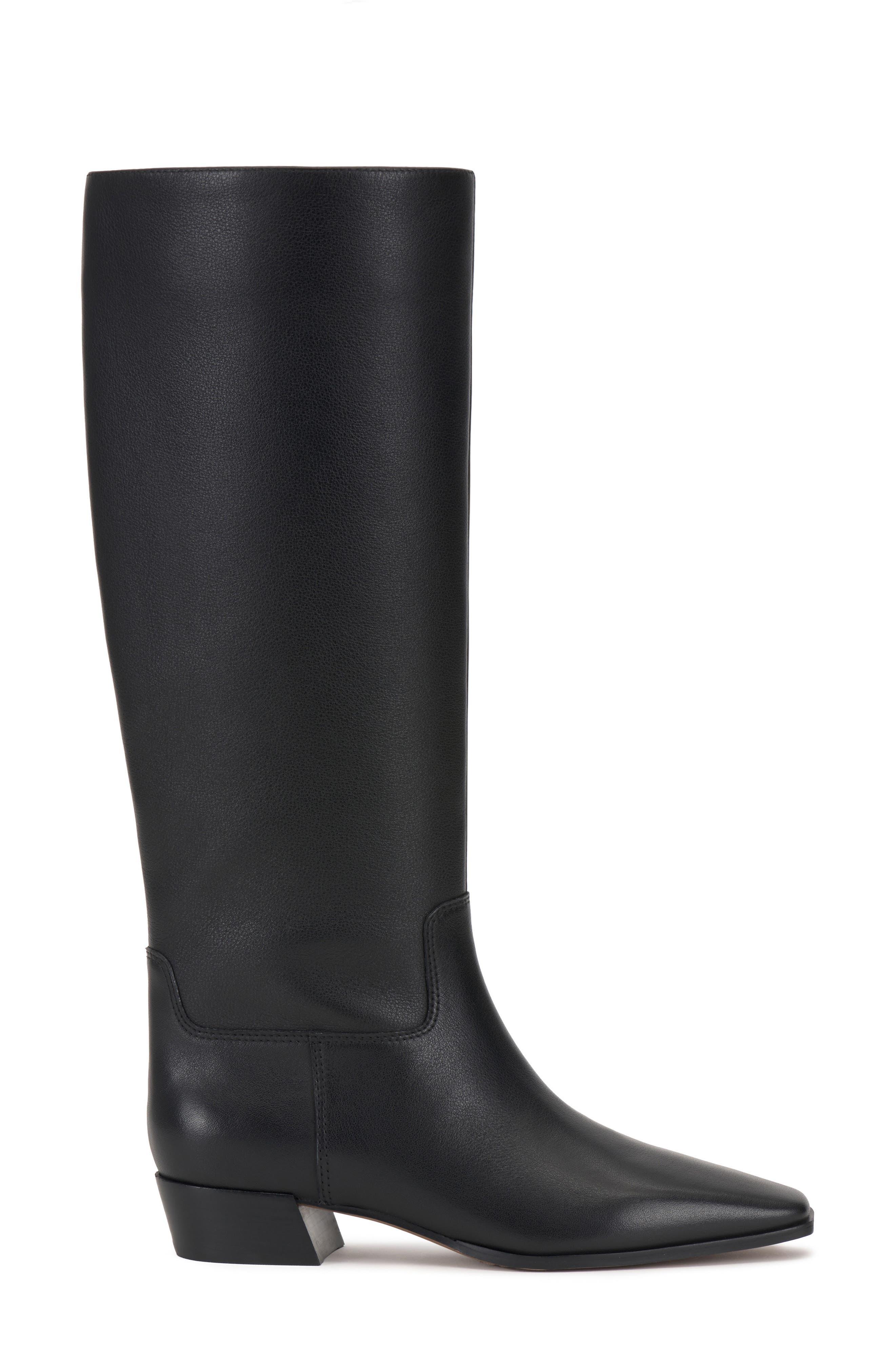 Pavla Knee High Boot, Alternate, color, BLACK LEATHER