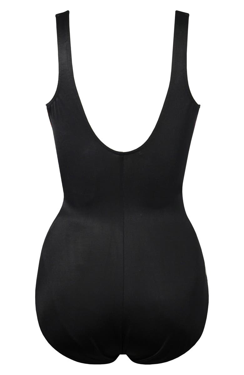 Miraclesuit<sup>®</sup> Poppy It's a Wrap Underwire One-Piece Swimsuit, Alternate, color, 