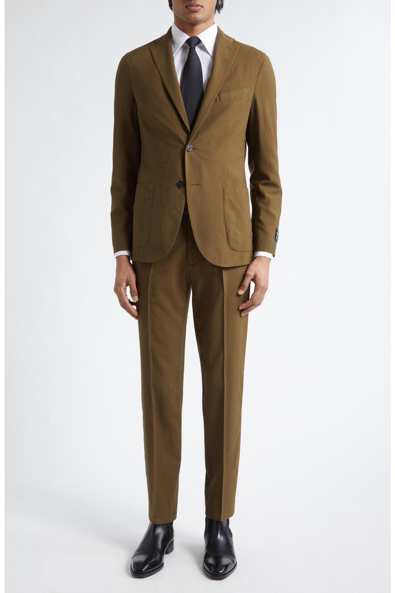 Pickstitch Wool Sport Coat, Main, color, LIGHT BROWN