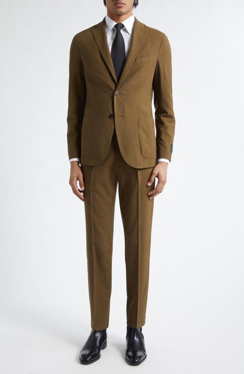 Pickstitch Wool Sport Coat