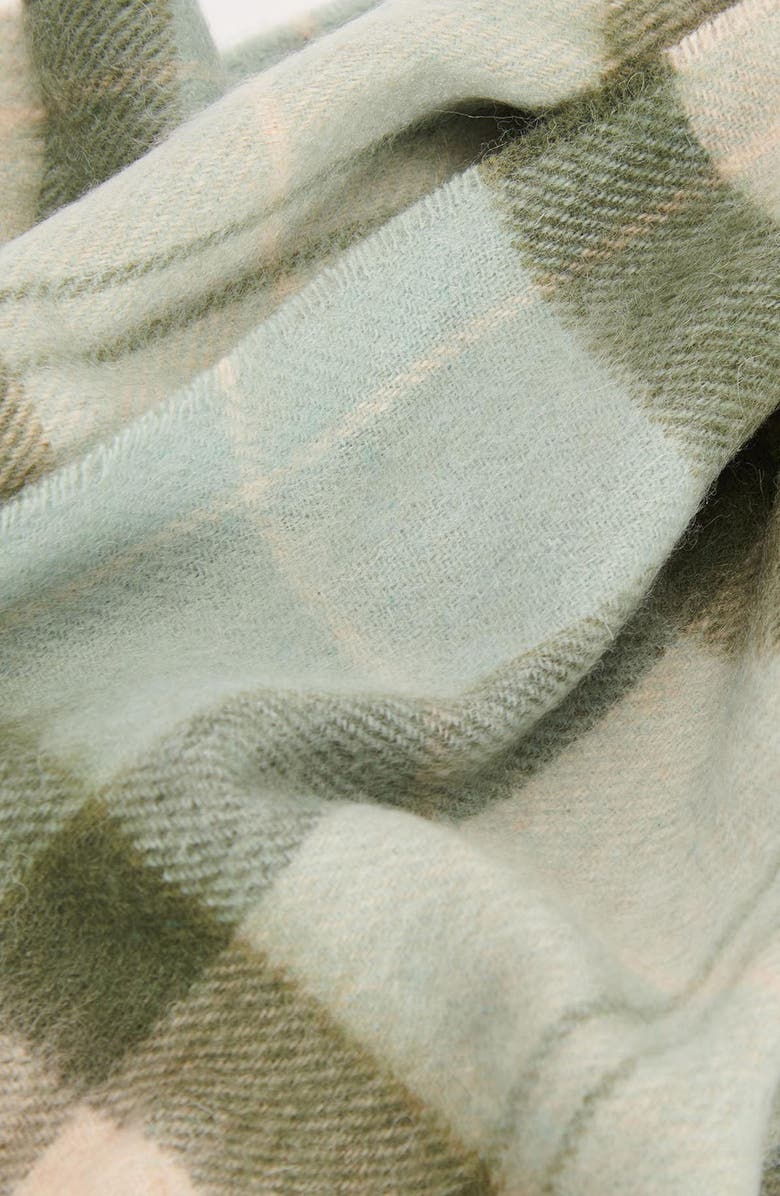 Barbour Tartan Wool & Cashmere Scarf, Alternate, color, 