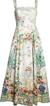 Camilla Long Fit And Flare Dress