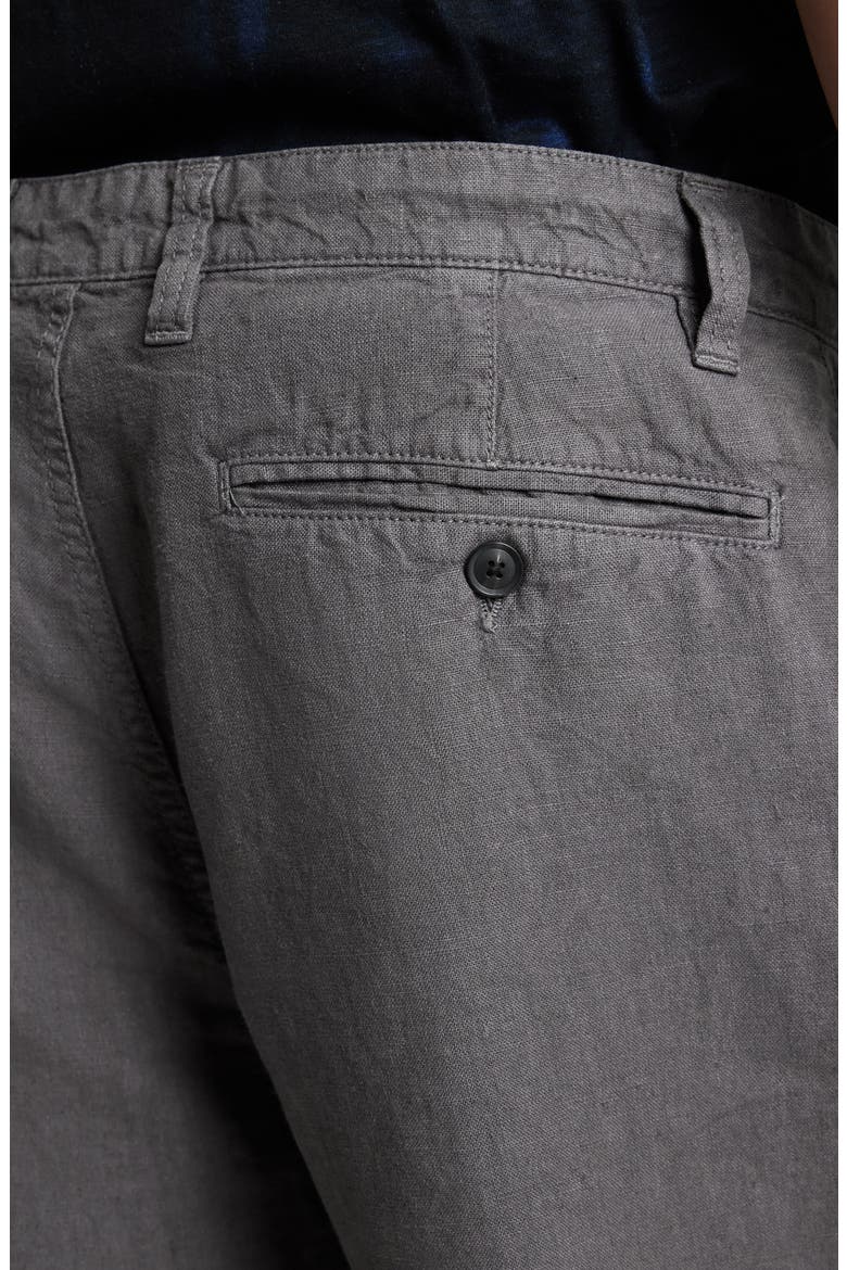 Johnny Flat Front Shorts, Alternate, color, SEAL GREY