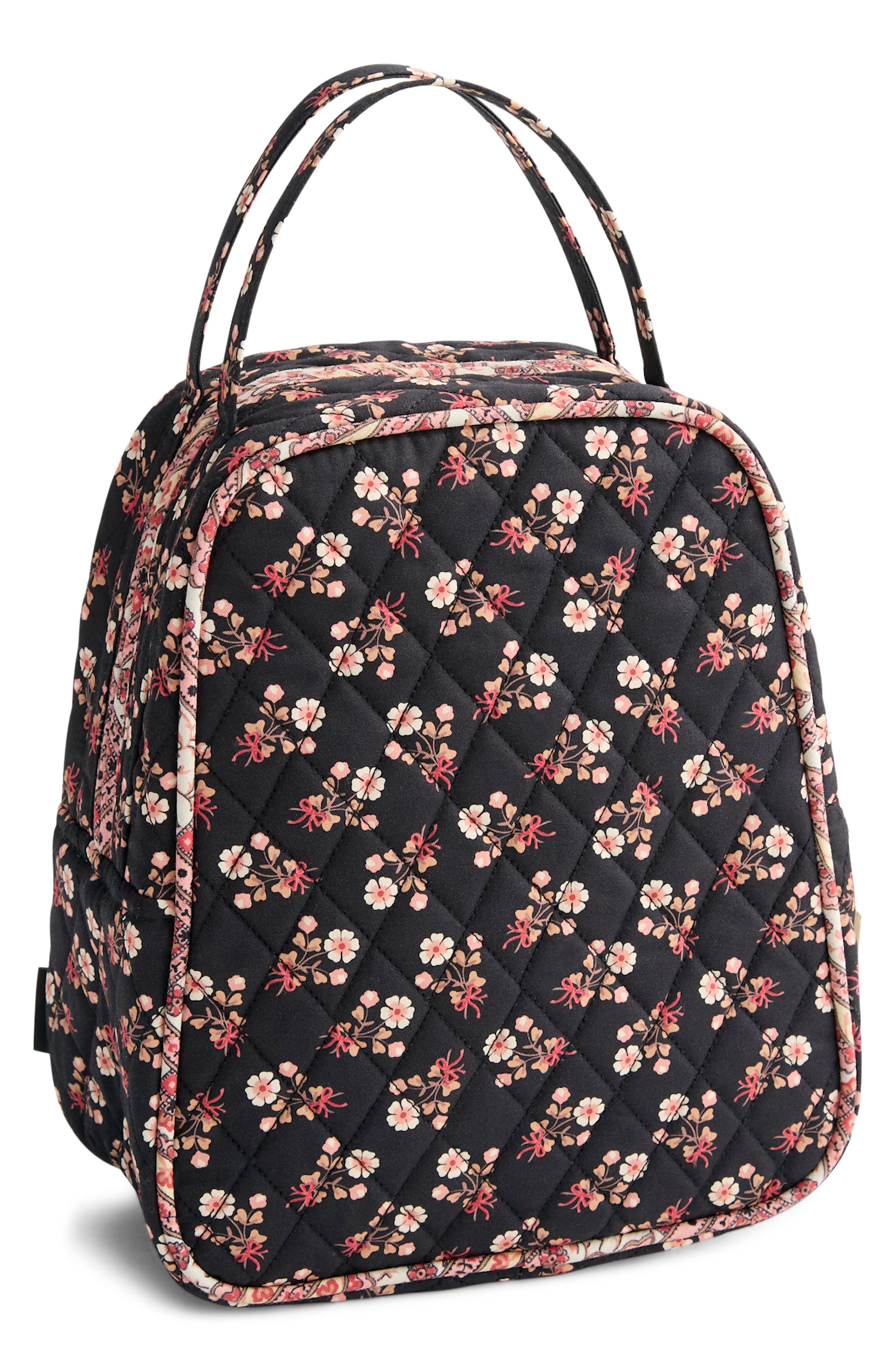VERA BRADLEY Quilted Lunch Bag, Alternate, color, Melissa Ditsy