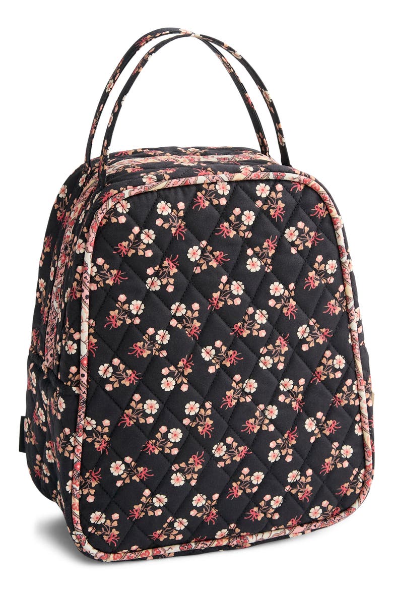 Quilted Lunch Bag, Alternate, color, MELISSA DITSY