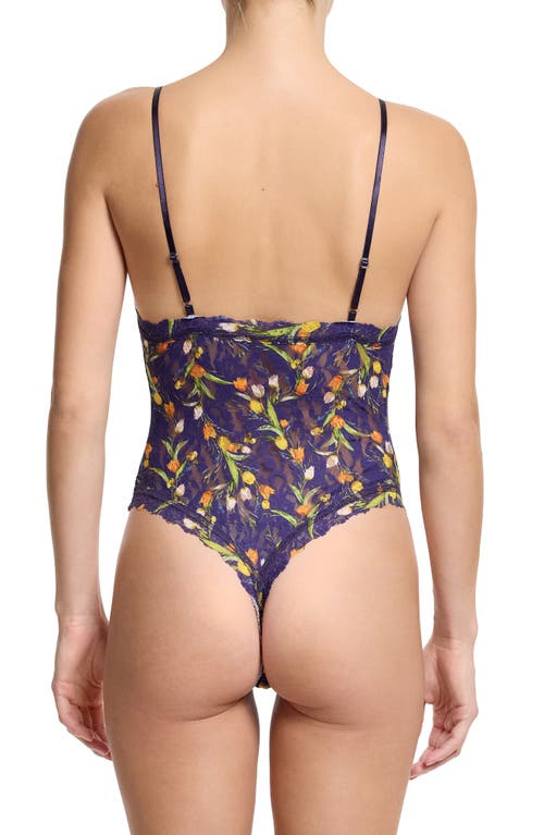 HANKY PANKY HANKY PANKY LACE THONG BODYSUIT