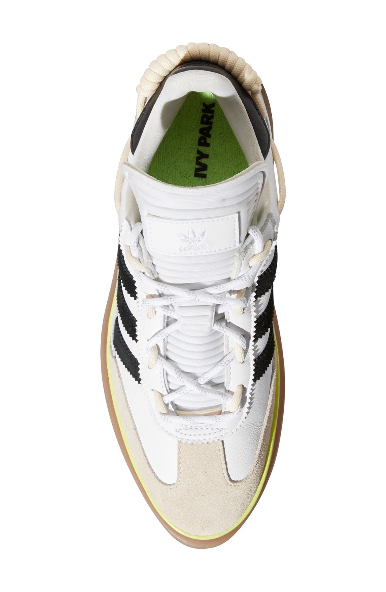 x IVY PARK Super Sleek 72 Platform Sneaker, Alternate, color, FTWRWHITE/ COREBLACK/ ECRUTINT