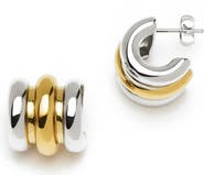 Missoma Chubby Triple Hoop Earrings