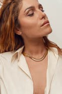 SYLVIA TOLEDANO Snake Necklace