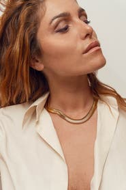 SYLVIA TOLEDANO Snake Necklace