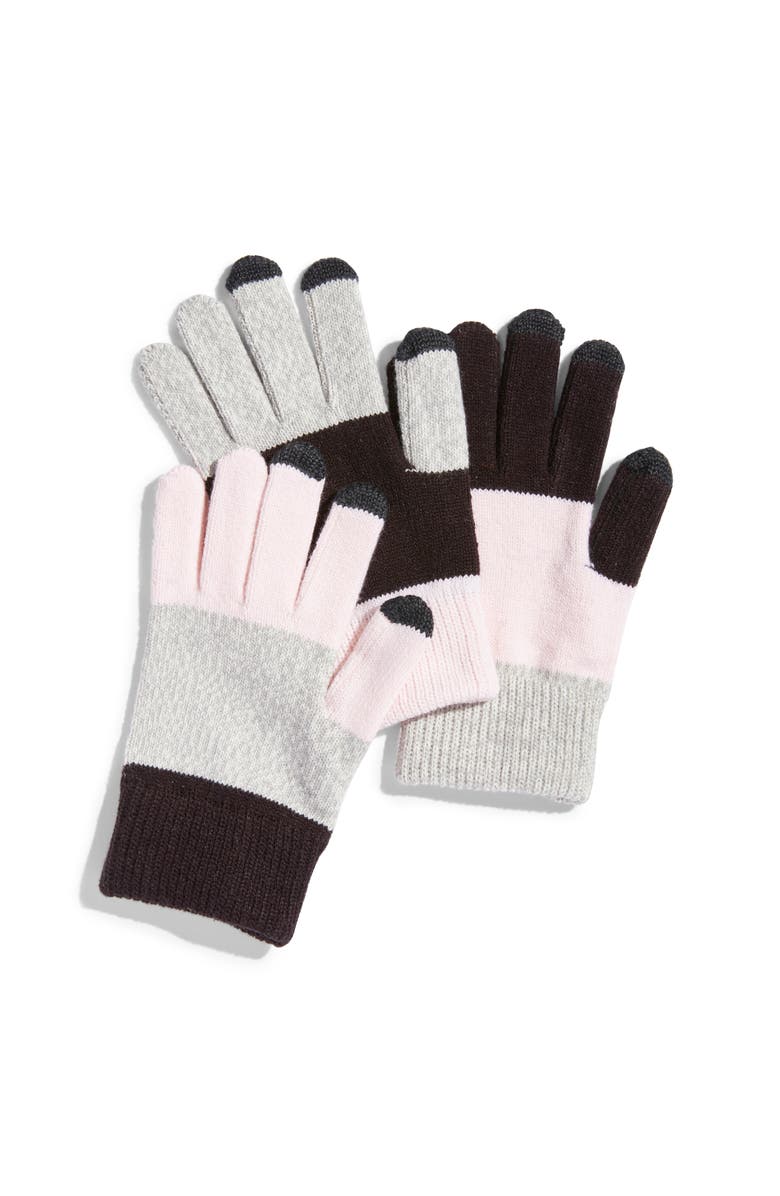 verloop Pair & Spare Set of 3 Touchscreen Gloves, Main, color,