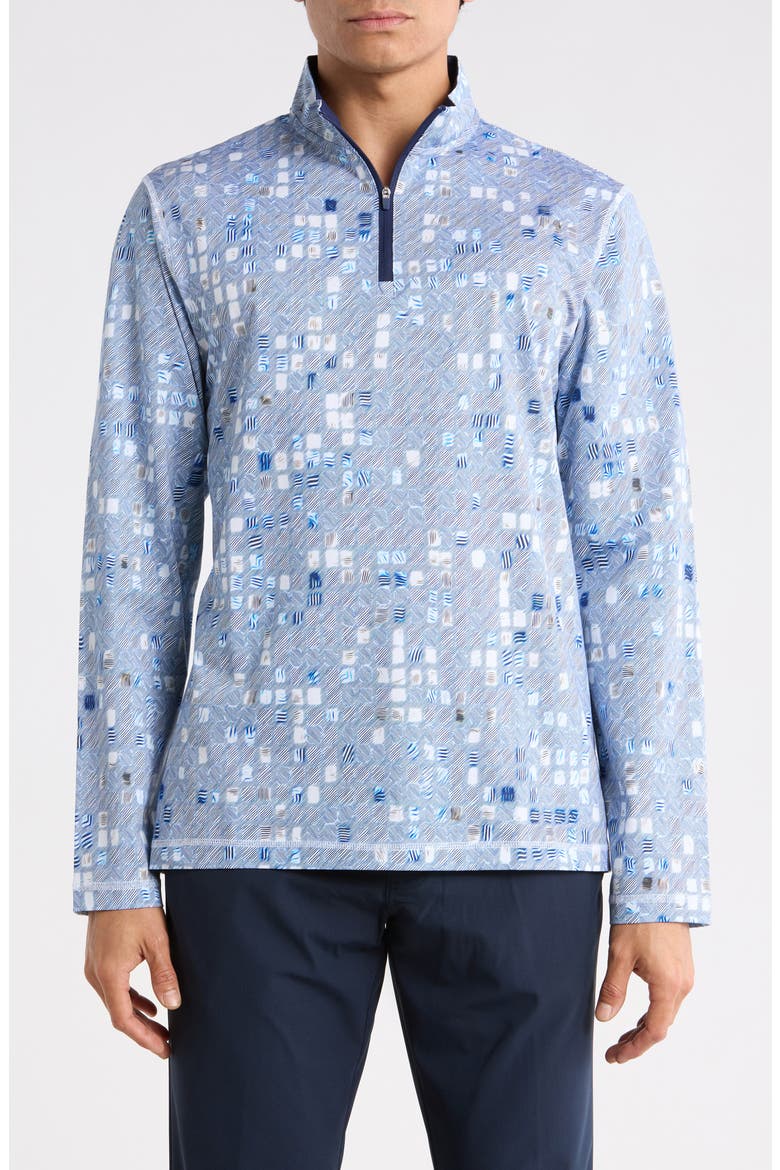 Long Sleeve Knit Sweatshirt, Main, color, CLASSIC BLUE