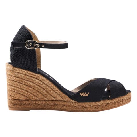 Aiguablava Canvas Espadrille Sandal Wedges