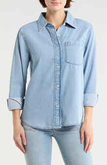 Lucky Brand Denim Button-Up Shirt