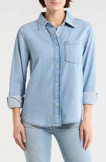 Lucky Brand Denim Button-Up Shirt