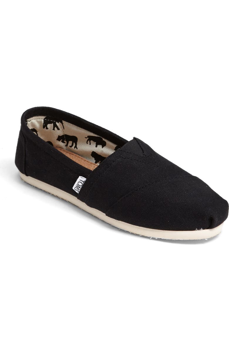 TOMS Classic Canvas Slip-On, Main, color,