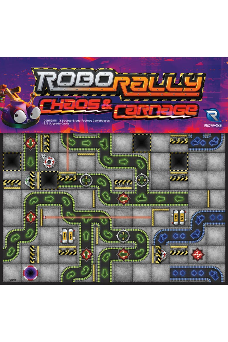 Robo Rally Chaos & Carnage Expansion, Alternate, color, Multicolored