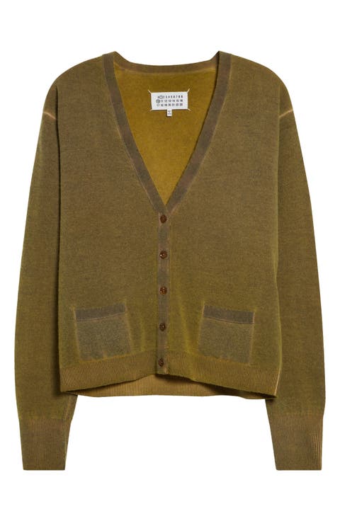 Plaited Wool Cardigan