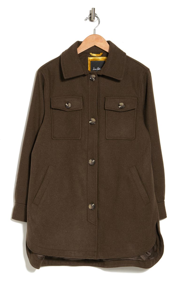 Sam Edelman Long Collared Shacket, Alternate, color, 