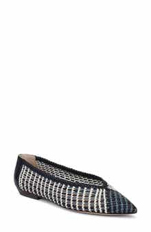 Bancroft Woven Pointed Toe Flat