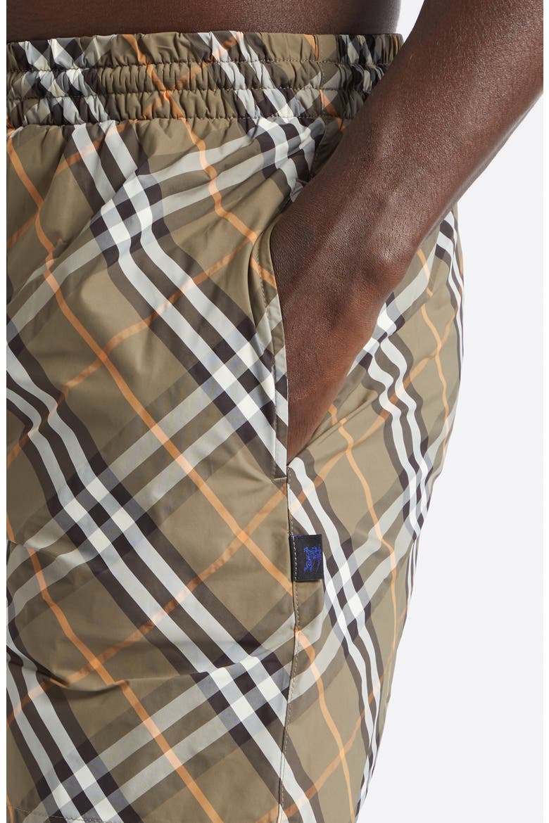 Seb Check Swim Trunks, Alternate, color, FINCH BROWN IP CHECK