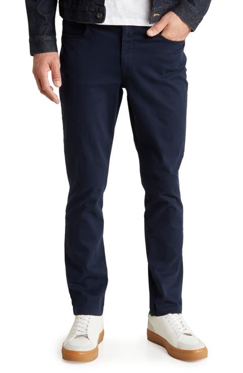Brushed Twill Slim Pants