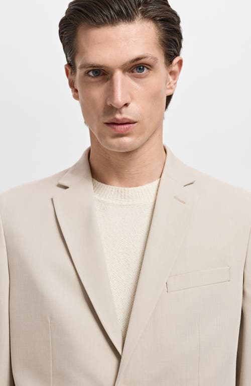 Mango Slim Fit Suit Jacket In Multi