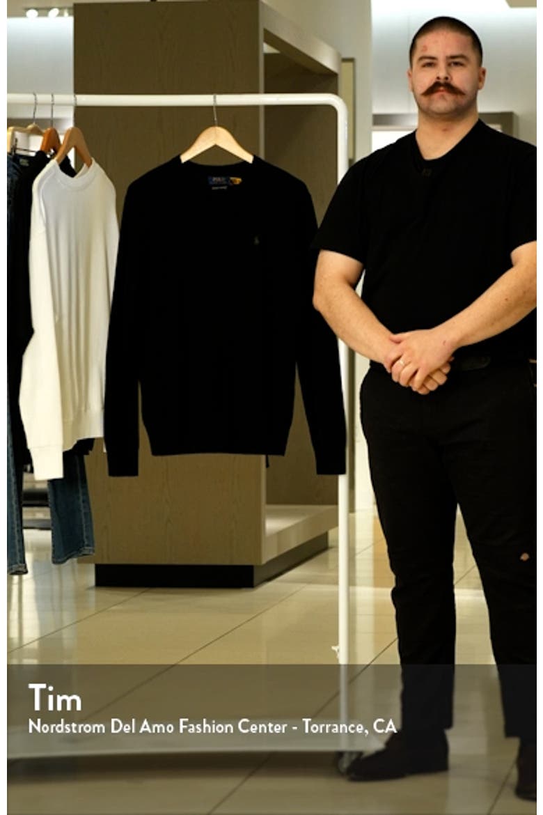 Cashmere Crewneck Sweater video