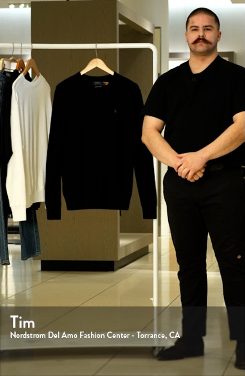 Cashmere Crewneck Sweater, sales video thumbnail