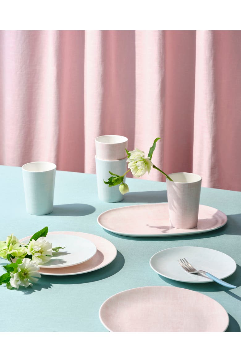 Yeon Oval Platter, Alternate, color, Pink
