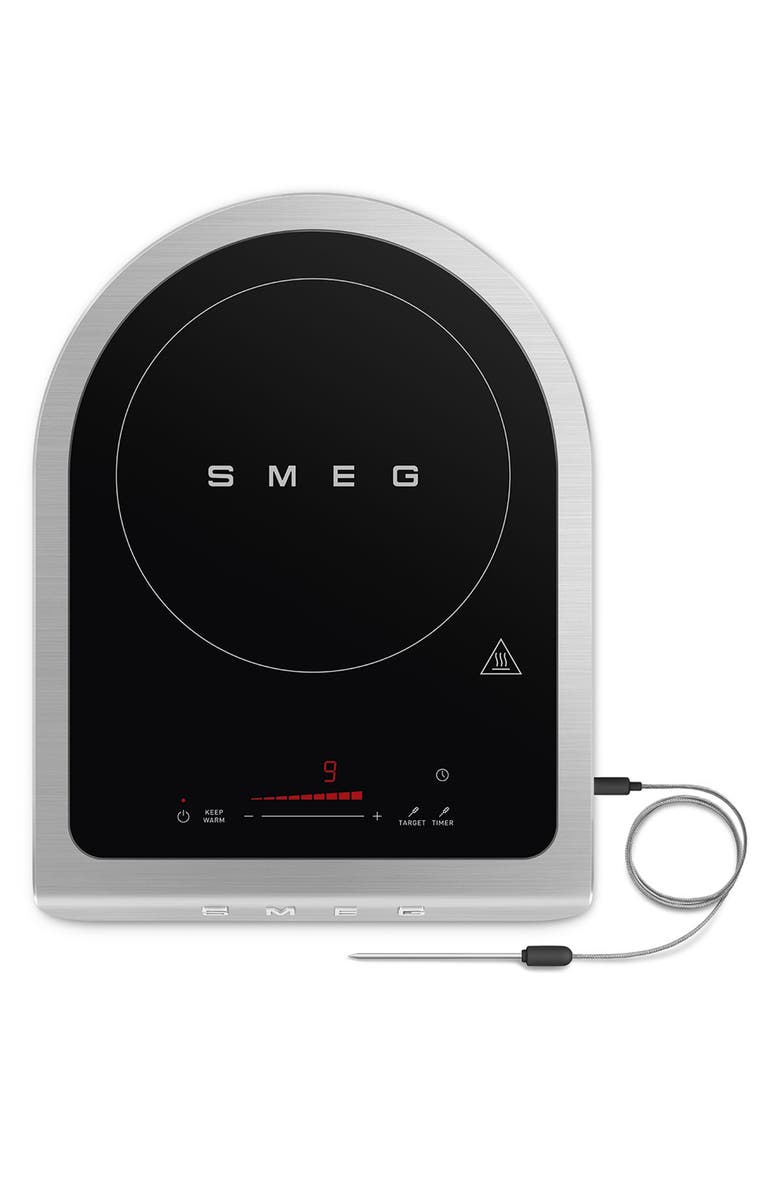 smeg Portable Induction Cooker, Alternate, color, Matte Black
