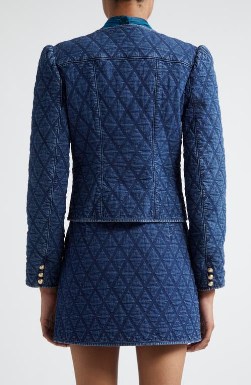 Cinq À Sept Gretchen Jacket In Medium Wash