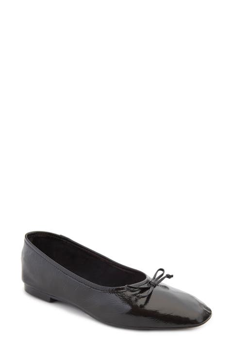 Arissa Square Toe Ballet Flat (Women)