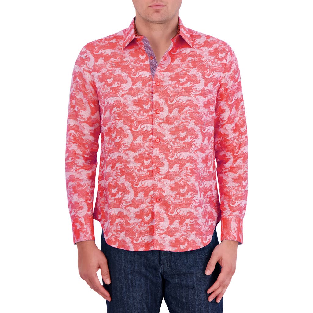 Robert Graham Poseidon Long Sleeve Button Down Shirt