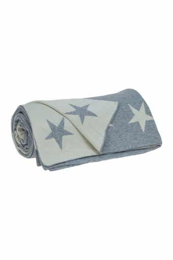 PARKLAND COLLECTION Transitional Grey 52" x 70" Knitted Throw Blanket