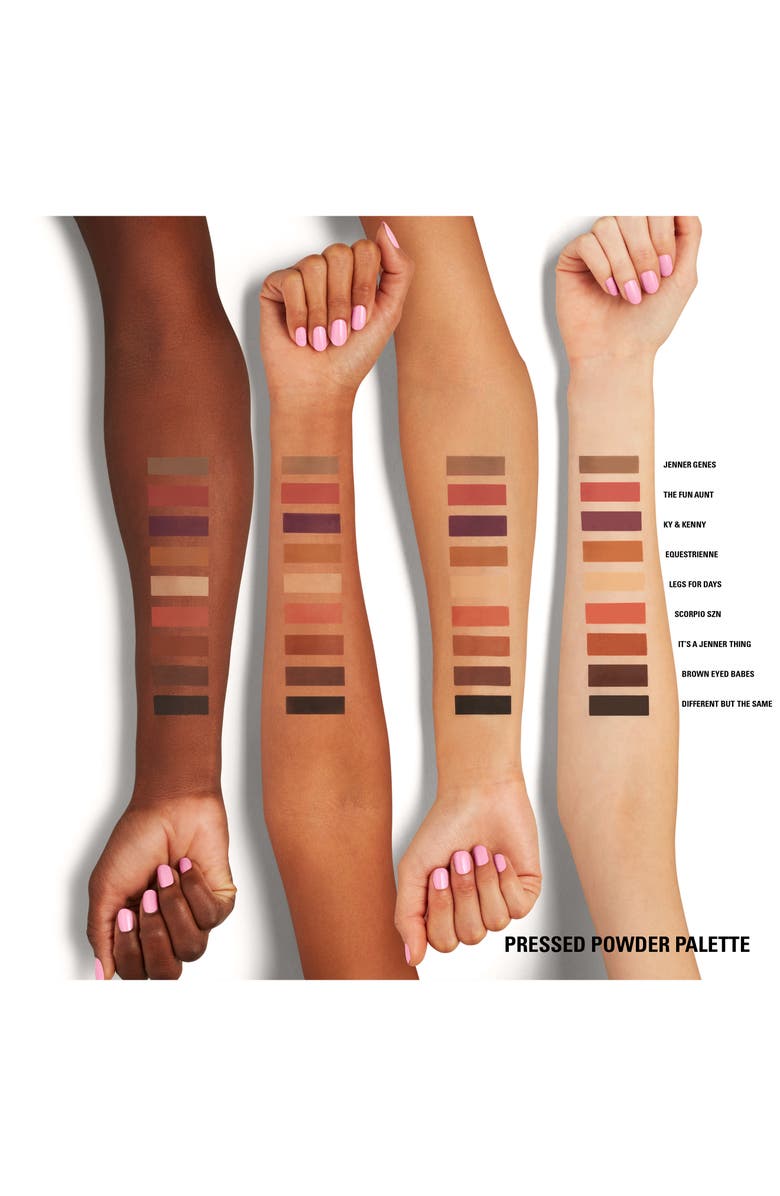 Kylie Cosmetics Kendall Pressed Powder Eyeshadow Palette, Alternate, color,