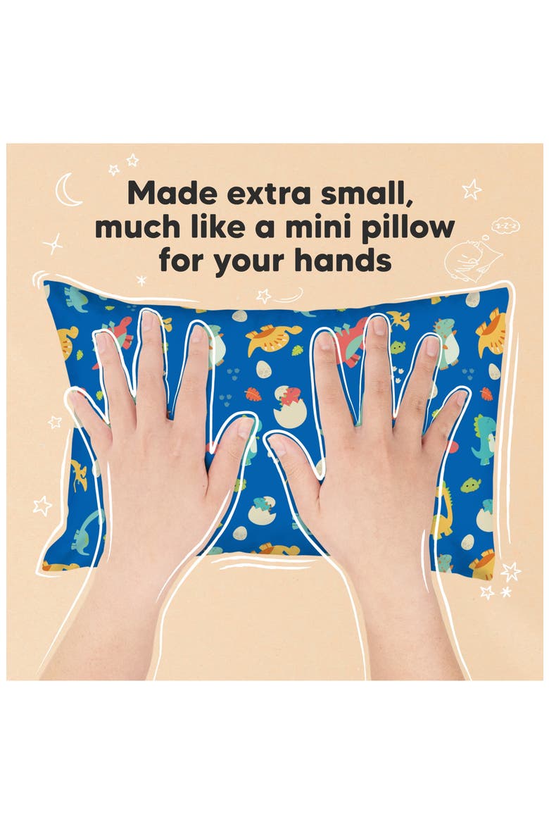 Mini Toddler Pillow With Pillowcase, Alternate, color, DinoWorld