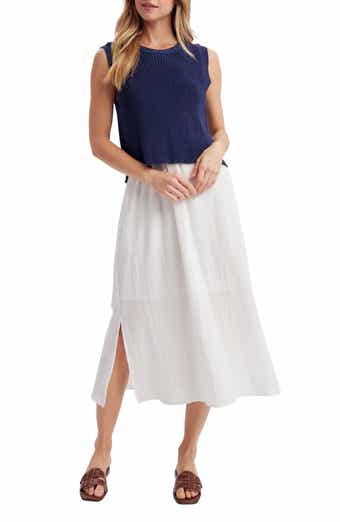 WISHLIST Mixed Media Midi Dress