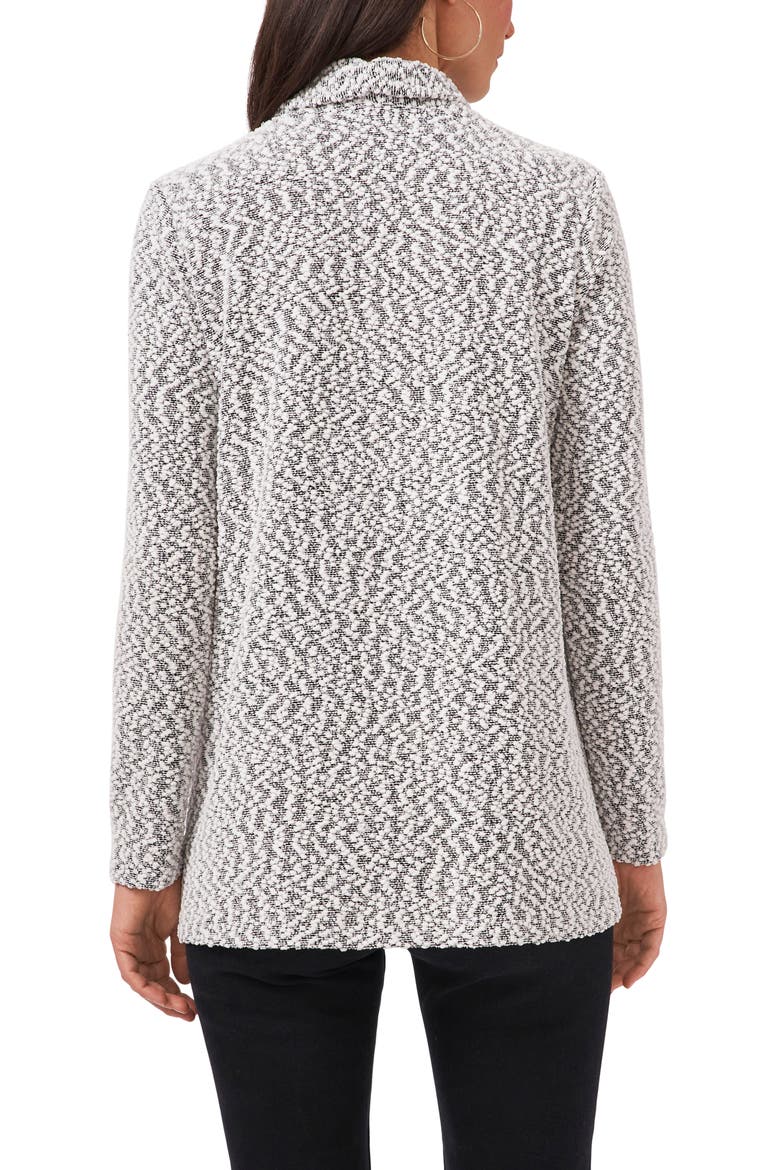 Open Front Long Cardigan, Alternate, color, NEW IVORY