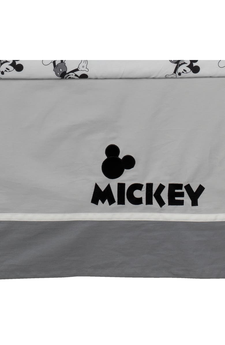 Lambs & Ivy Disney Baby Magical Mickey Mouse 3-Piece Crib Bedding Set, Alternate, color,