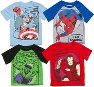 Marvel Avengers Short Sleeve T-Shirt Multipack