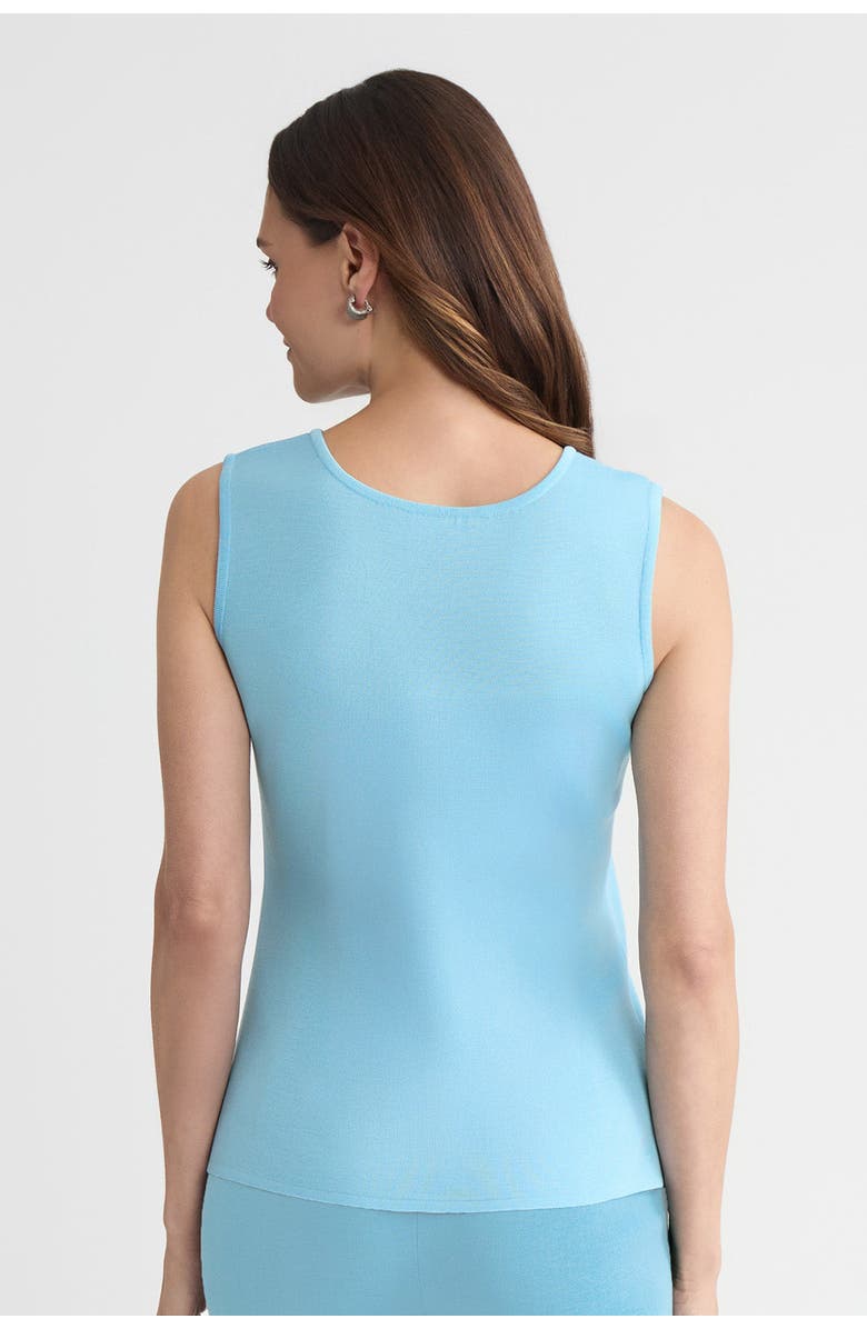 Ming Wang Scoop Neck Knit Tank, Alternate, color, Serene