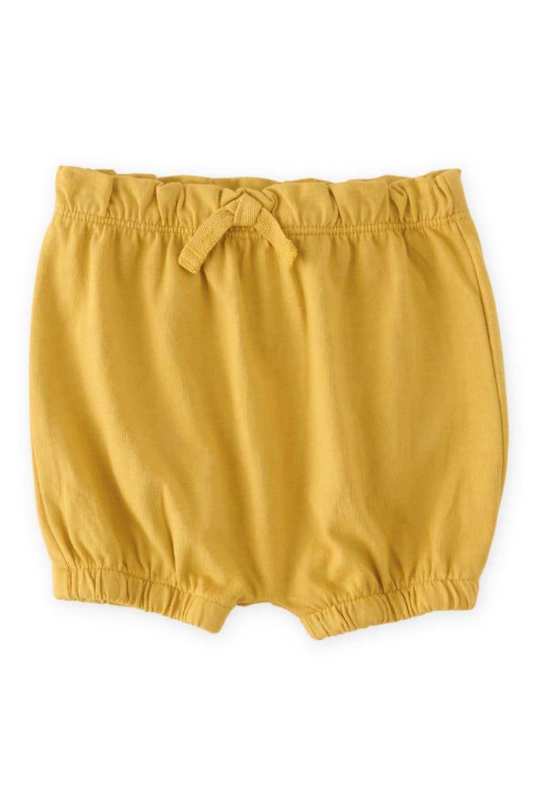 Washed Organic Cotton Shorts, Main, color, SOFT MARIGOLD