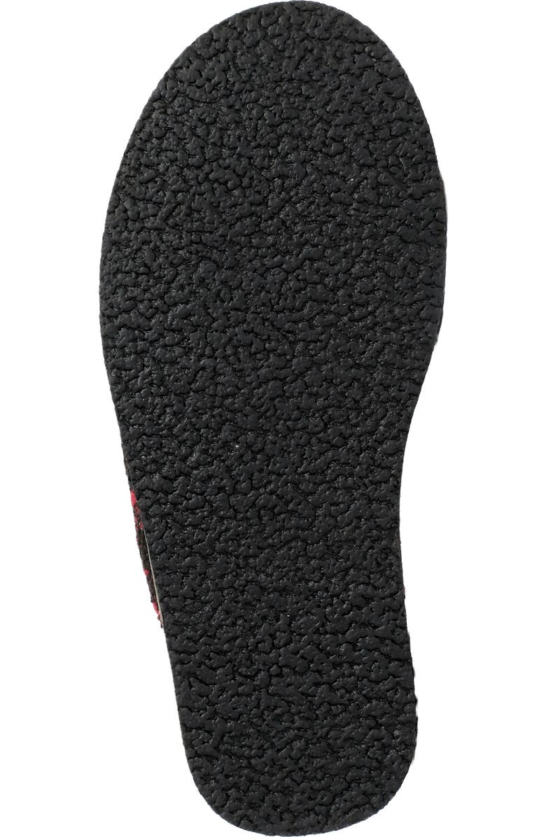 Revitalign Alder Faux Shearling Orthotic Slipper, Alternate, color, Red