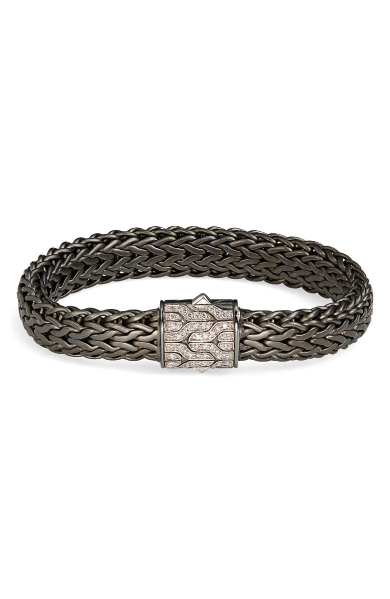 John Hardy Men's Classic Chain Bracelet, Main, color, Silver