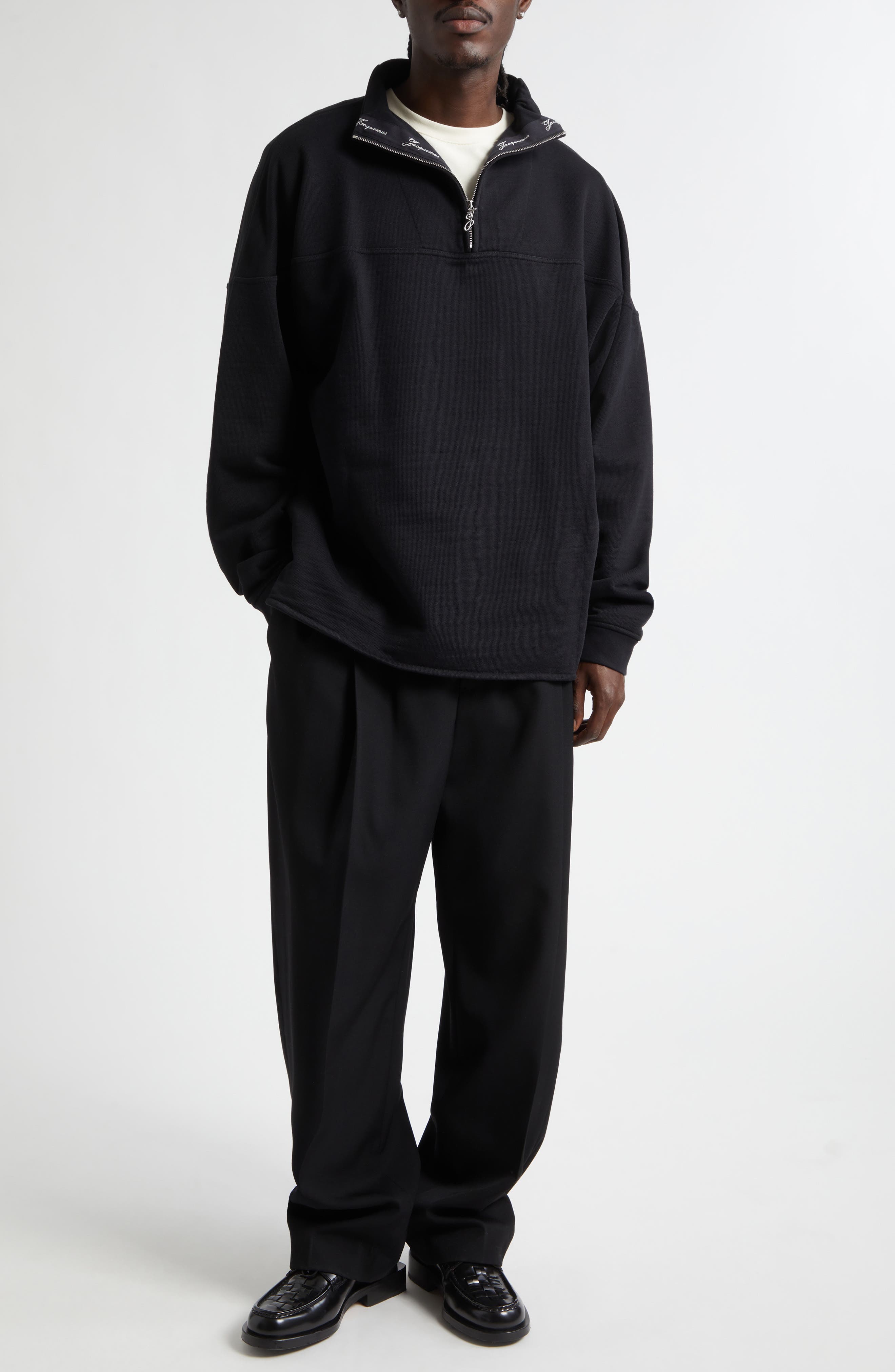 The Rond Carre Half Zip Sweatshirt - image 2